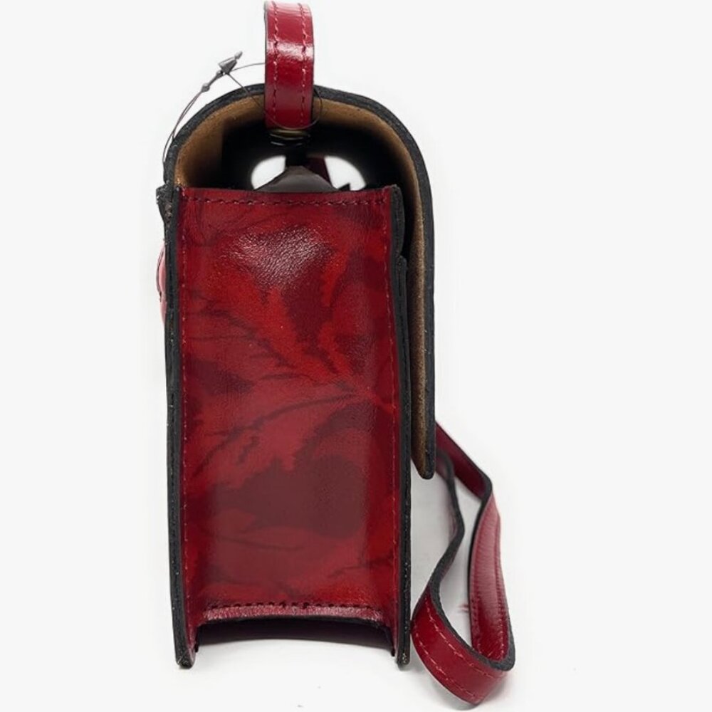 Patricia Nash Locri Leather Crossbody Bag with Dust Bag New - Picture 4 of 5